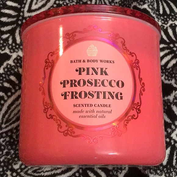 Bath & Body Works Other - Bath and body works pink Prosecco frosting candle